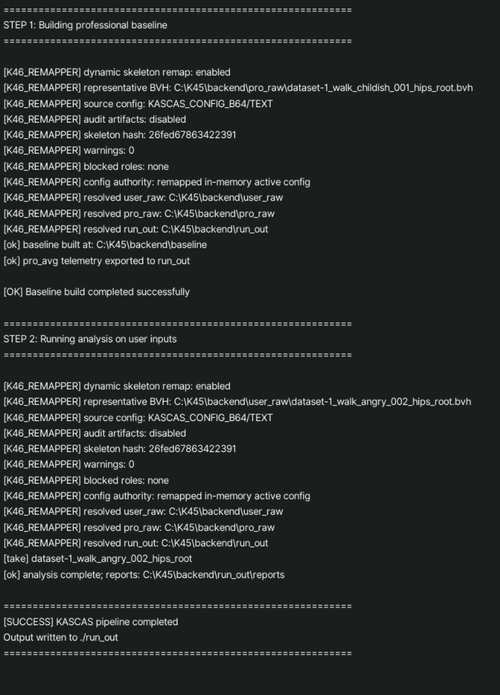 Kineologist skeleton remap support